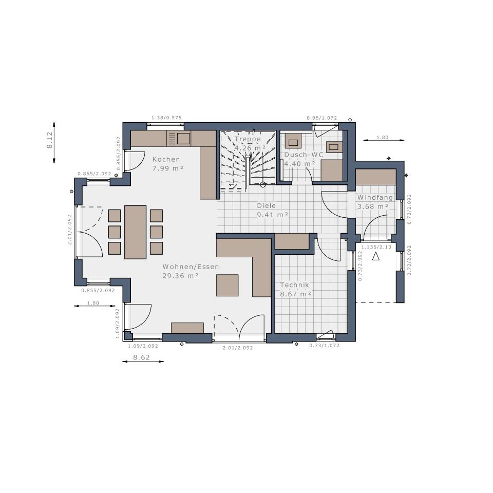 Die perfekte Wohlfühloase – Modernes Einfamilienhaus von Schwabenhaus in Bilshausen