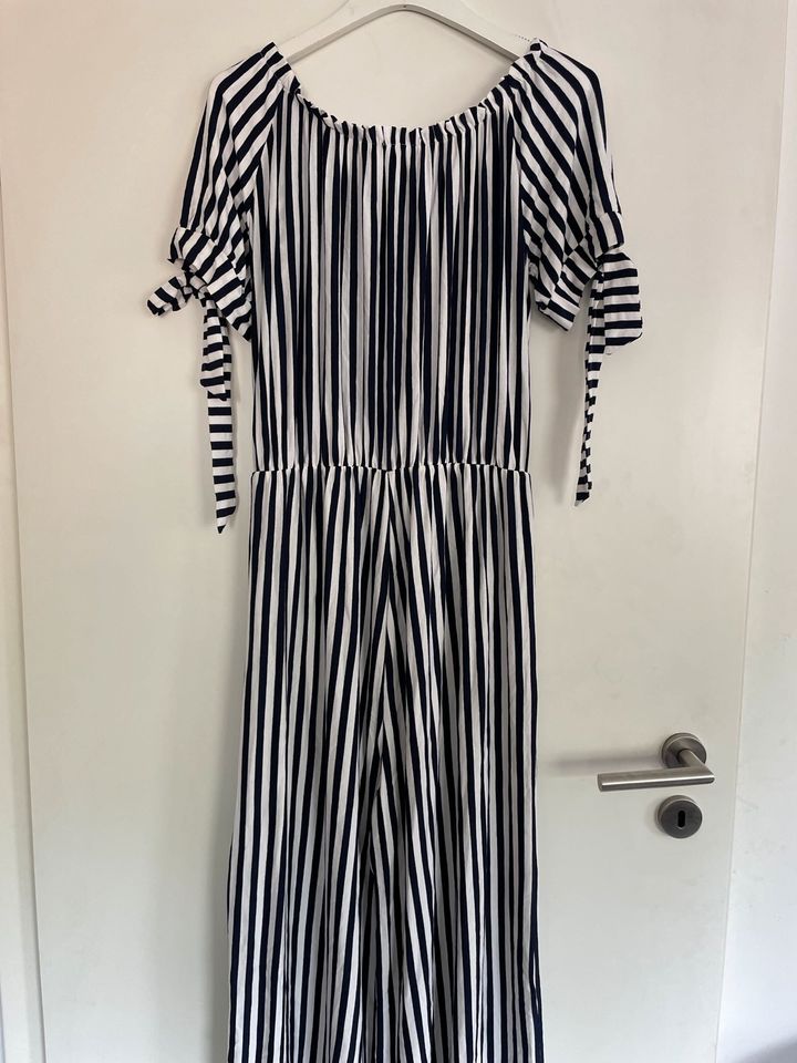 NEU JC CREATION JUMPSUIT OVERALL MARITIM GR. L / XL GESTREIFT in Gangelt