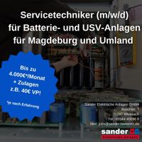 Servicetechniker (m/w/d) für Batterie- und USV-Anlagen Magdeburg Sachsen-Anhalt - Magdeburg Vorschau