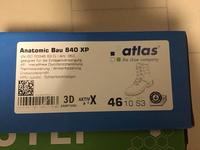 ATLAS Anatomic Bau 840 XP S3 Gr. 46 NEU und ungetragen Hessen - Korbach Vorschau