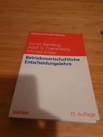 Betriebswirtschaftliche Entscheidungslehre, Lehrbuch, 15.Auflage Sachsen-Anhalt - Biederitz Vorschau