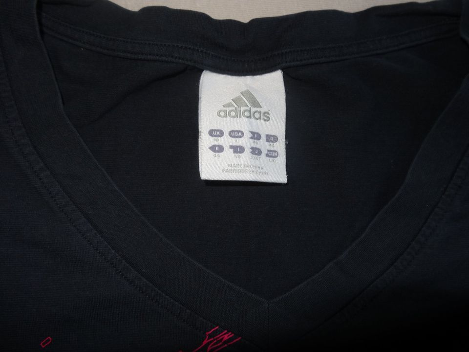 Shirt Damen Top von Adidas schwarz Gr.38-40 in Radebeul