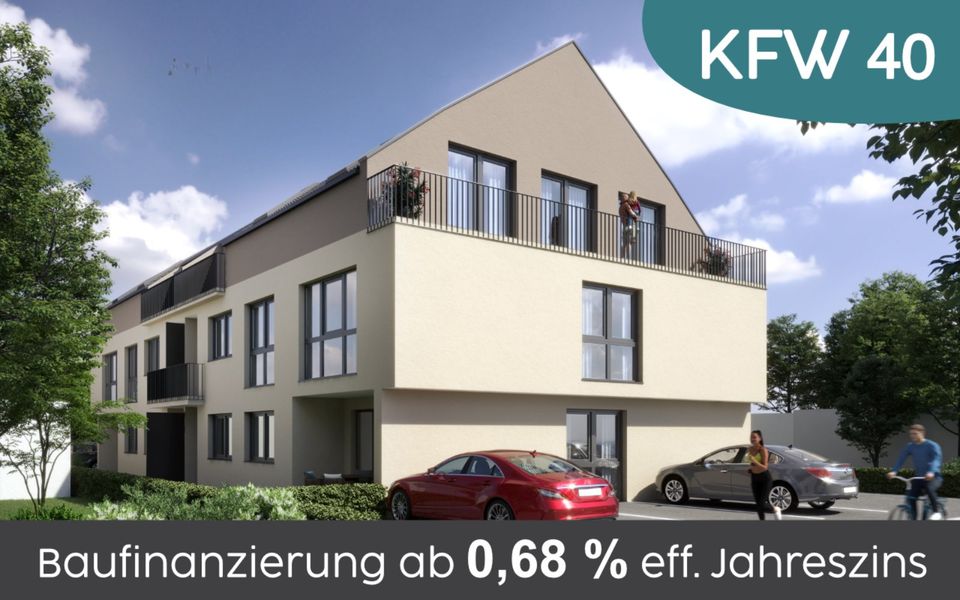 Neubau Mainhausen - KfW 40 (ab 0,68% eff. Jahreszins) - DG (WE9) in Mainhausen