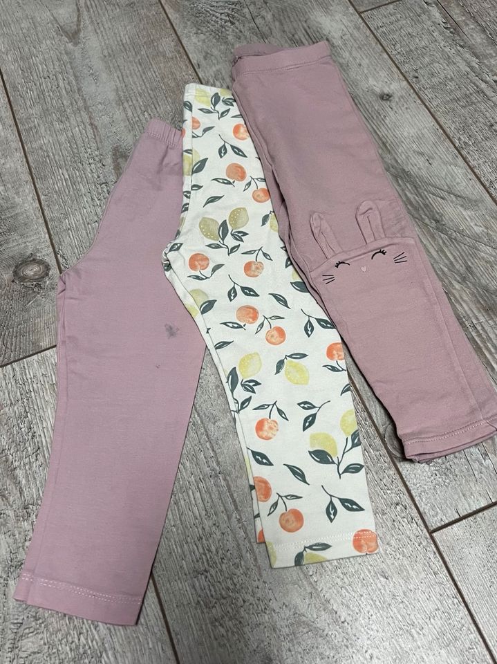 Baby Mädchen Leggings lang Gr.80/86 (Paket 3 Stück) in Hürth