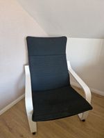 IKEA Sessel POÄNG schwarz weiß Hessen - Künzell Vorschau