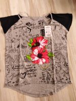 tolles Desigual T-Shirt, grau/schwarz,  Gr. M, neu mit Etikett Bayern - Fürth Vorschau