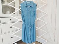 Neu Only Jeanskleid Gr. 40 L Kleid blau used Tencel luftig Bluse Nordrhein-Westfalen - Herford Vorschau