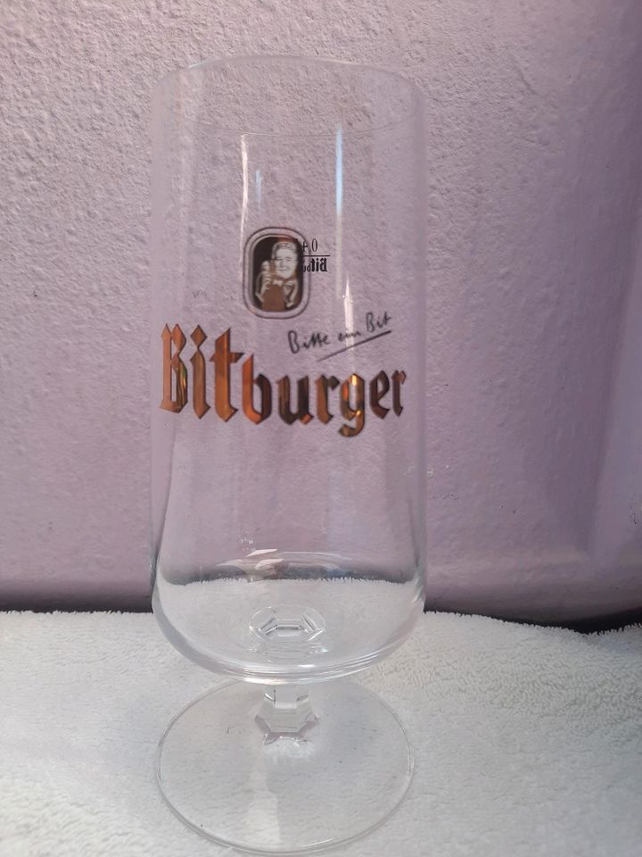 Bitburger Gläser 0,4l in Püttlingen