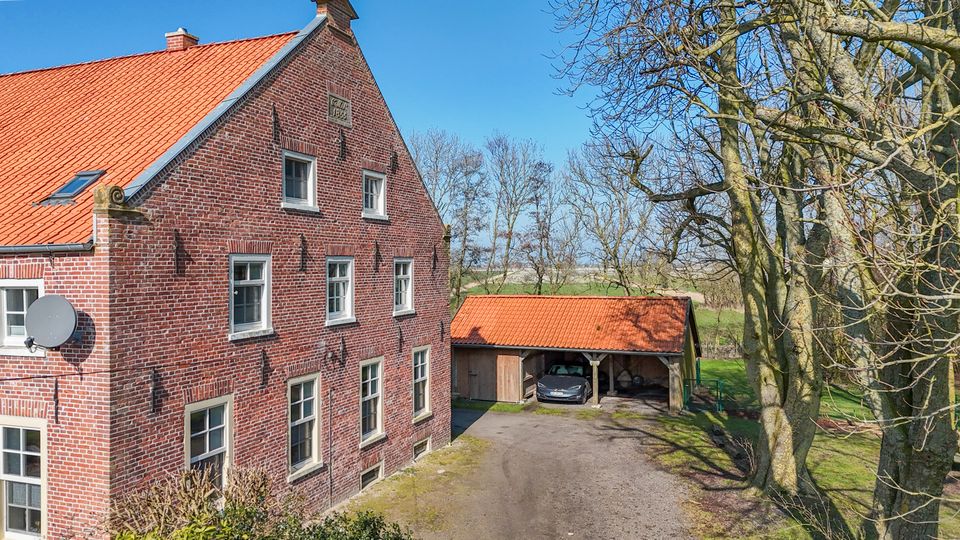 Herrliche Wohnung in historischem Gulfhof an der Nordsee in Dornum