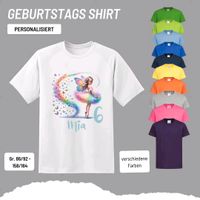 Shirt personalisiert zum Kinder Geburtstag Ballerina Fee 4 Design Brandenburg - Biesenthal Vorschau