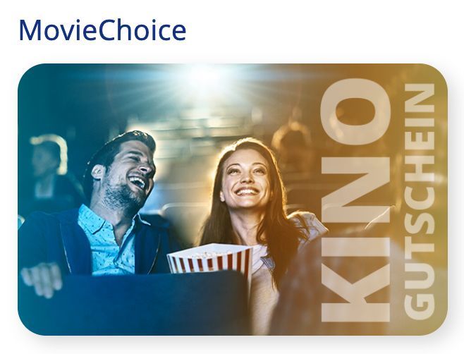 MovieChoice Kinogutschein gültig bis 31.12.2024 in München