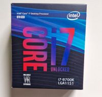 Intel® Core™ i7-8700K Prozessor 12 MB Cache, bis zu 4,70 GHz München - Moosach Vorschau