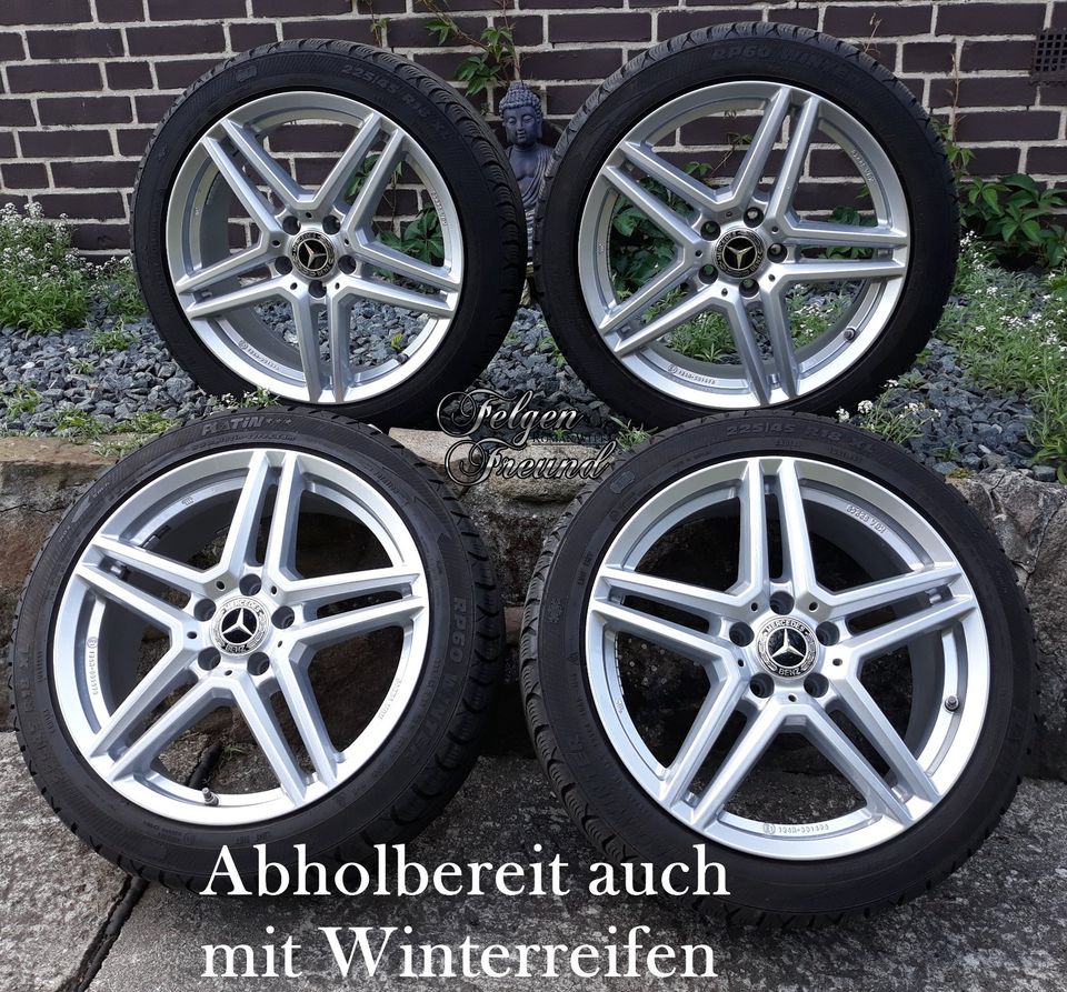 4x 18zoll AMG Style Mercedes CLA W118 Felgen + NEUE Reifen in Wolfsburg