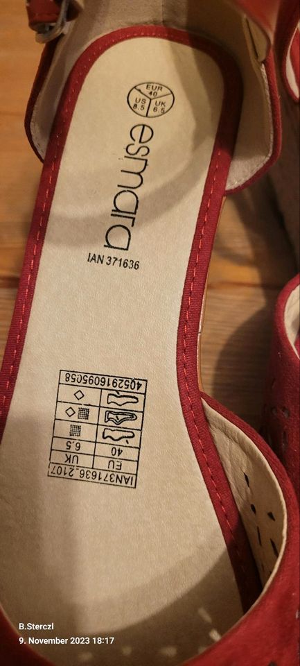 Sandalen für Damen gr.40 Neu unbenutzt in Ellrich