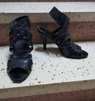 High Heels Pumps Stilettos sehr hoch 12 cm lila / schwarz Gr. 41 Bayern - Nersingen Vorschau