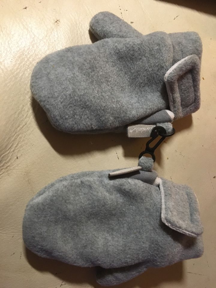 Sterntaler Baby Fäustlinge, grau, gr. 1, Handschuhe in Zimmritz