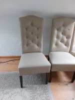 5 Hochwertige Stühle mit Echtleder neuwertig Bayern - Himmelkron Vorschau