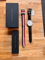 Daniel Wellington Uhr schwarz Leder Unisex Neu OVP Ersatzband Baden-Württemberg - Ubstadt-Weiher Vorschau