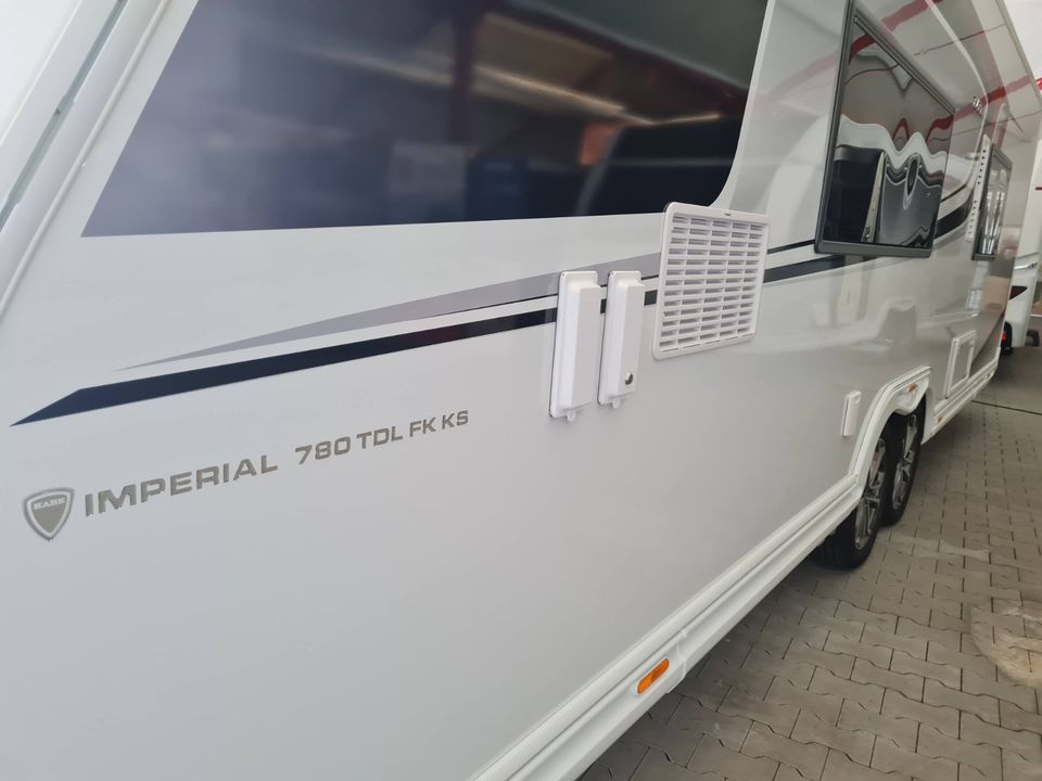 KABE Wohnwagen Imperial 780 FK KS Frontküche, Cinderella WC in Mühlhausen