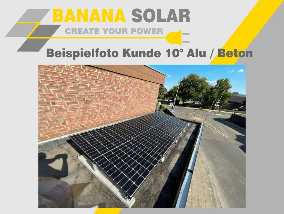 Balkonkraftwerk für Ost-West Ausrichtung mit 2,5kW/p Solis und 6 x Longi 405W/p in Grevenbroich