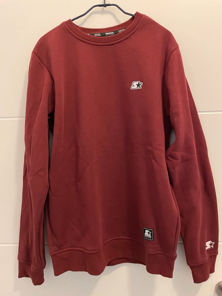 Starter Sweatshirt, rot, Größe M, wie Neu in Lörzweiler