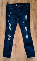 Neuw. Rainbow Skinny Jeans Gr. 44 - blau - Hamburg - Bergedorf Vorschau