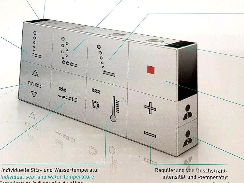 Fernbedienung SensoWash Duravit Dusch WC Starck ORIGINAL VERPACKT in Furtwangen