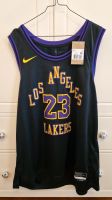 Lakers 2023-24 Lebron James City Edition Trikot | Nike, XXL, NEU Sachsen-Anhalt - Halle Vorschau