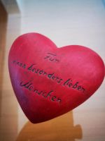 Deko Keramik Herz mit Spruch "für einen besonders lieben Menschen Nordrhein-Westfalen - Werne Vorschau