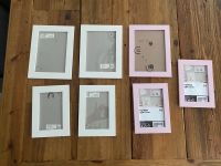 7 Bilderrahmen Rahmen IKEA weiß und rosa Schleswig-Holstein - Ammersbek Vorschau