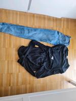 Umstandsmode Jeans und zwei Langarm Shirts Packet in S Nordrhein-Westfalen - Siegen Vorschau