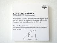 Bild Stoffdruck Holzkeilrahmen Geschlagert Love Life Balance Pankow - Prenzlauer Berg Vorschau