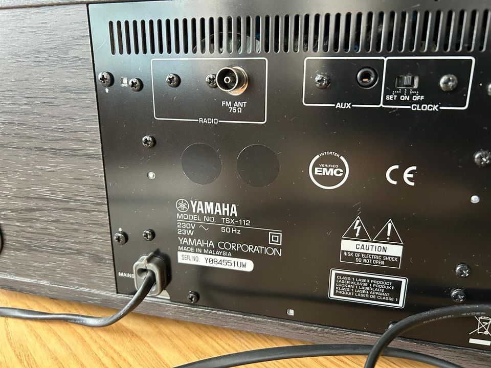 Yamaha Stereoanlage TSX-112 iPod Soundsystem in Duisburg