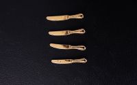 4 Messer in Gold Bodo Hennig Puppenhaus Maßstab 1:10 Bayern - Durach Vorschau