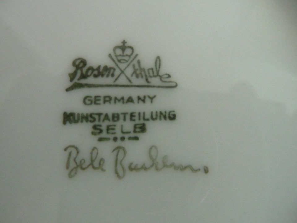 ROSENTHAL Teller Sammelteller BELE BACHEM in Sindelfingen