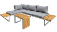 »Sungardo« Gartenlounge Set 3tlg. weiß aus Aluminium Akazie Lübeck - St. Lorenz Süd Vorschau