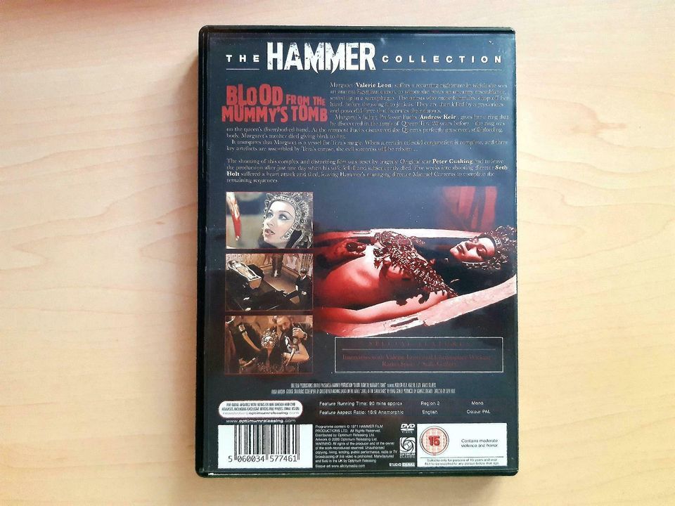 Blood from the Mummy's Tomb - DVD - The Hammer Collection in Hamburg
