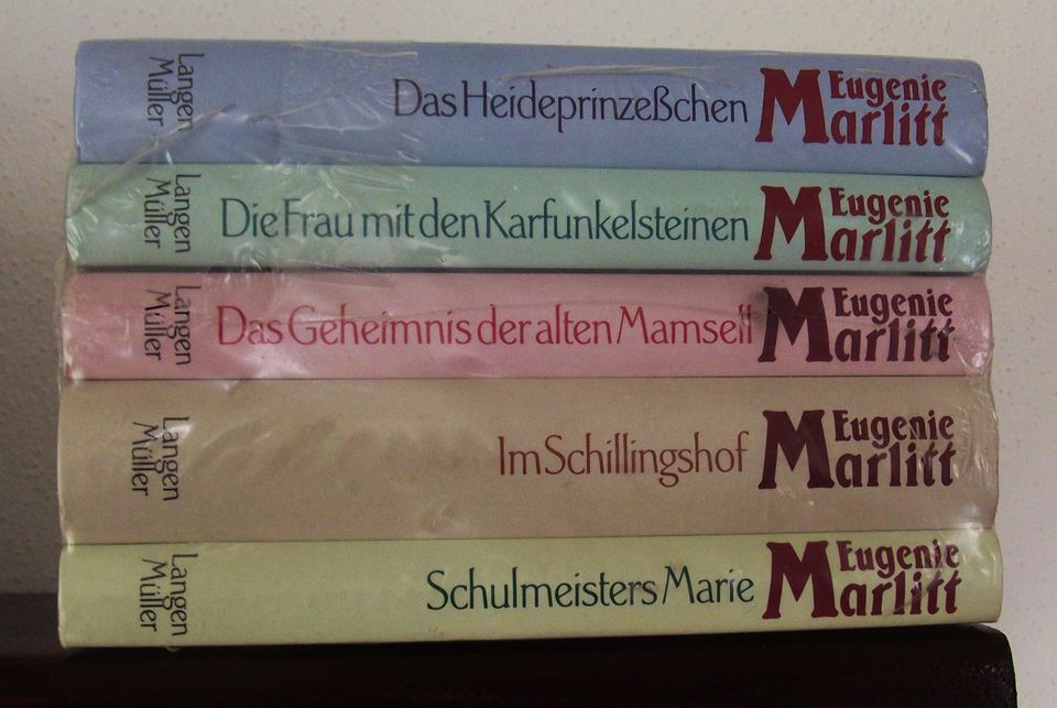 5 Bücher von Eugenie Marlitt in Jandelsbrunn