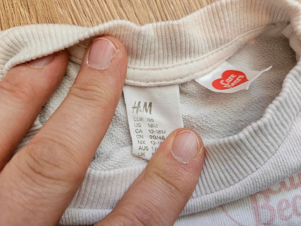 H&M Pullover Glücksbärchis Größe 86 in Fröndenberg (Ruhr)