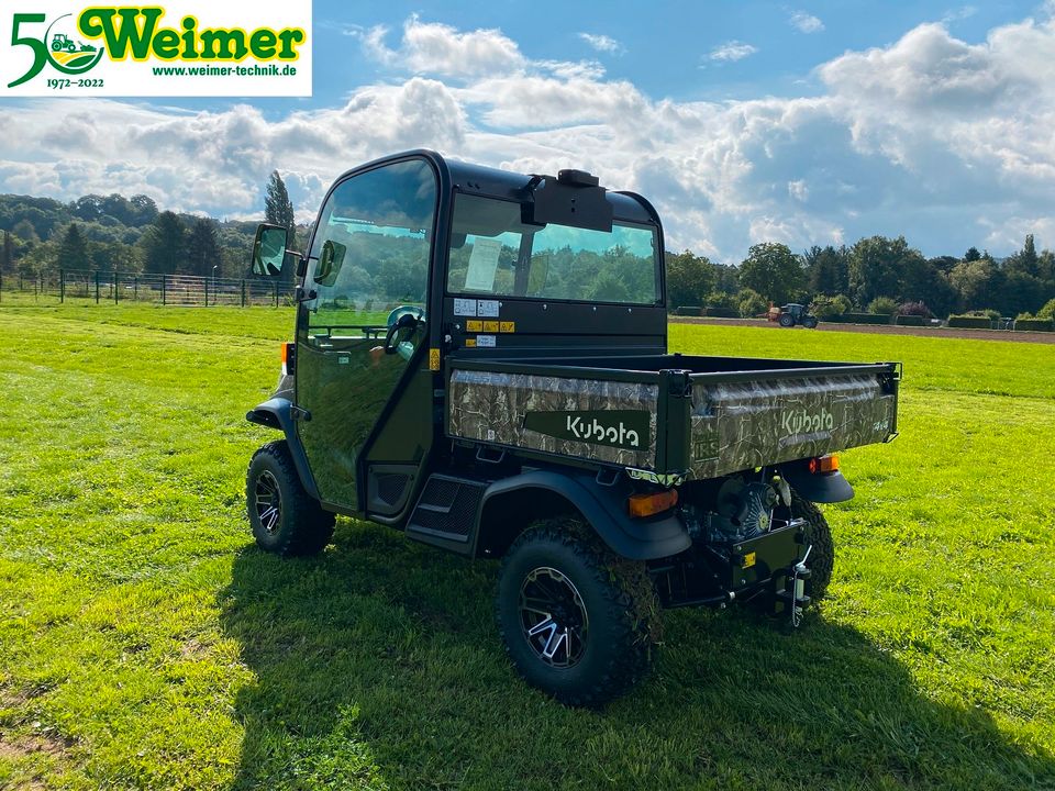 KUBOTA RTV X1110 Camouflage Mehrzweckfahrzeug Allrad in Dietzenbach