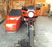 Motorrad Moto-Guzzi mit Seitenwagen Oldtimer Classic Rheinland-Pfalz - Wittlich Vorschau