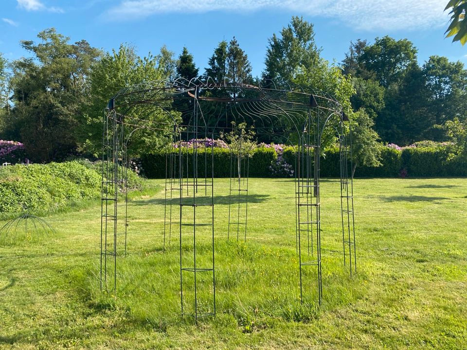 Gartenpavillon Metall, Rankgitter, Rosenpavillon in Rastede