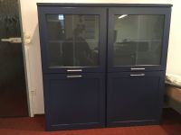 Doppelschrank Holz blau lackiert edel 145 x 146 x 36 Nordrhein-Westfalen - Radevormwald Vorschau