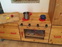 -Handmade- Kinderküche Schrank solide rollbar umbaubar Baden-Württemberg - Frankenhardt Vorschau