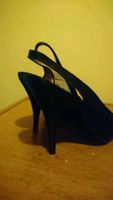 Peep Toes Pumps High Heel PinUp Gr 37 Satin Slingpumps Bochum - Bochum-Ost Vorschau