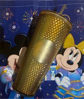 Starbucks Disney Tumbler Venti 50 Anniversary studded Nieten gold Wandsbek - Hamburg Bergstedt Vorschau