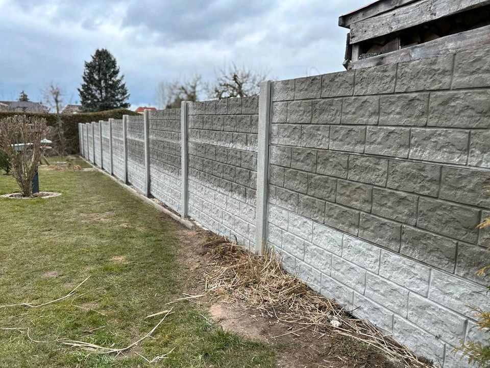 Schmiede Zaun, Doppelstabmatten, Beton Zaun in Anklam