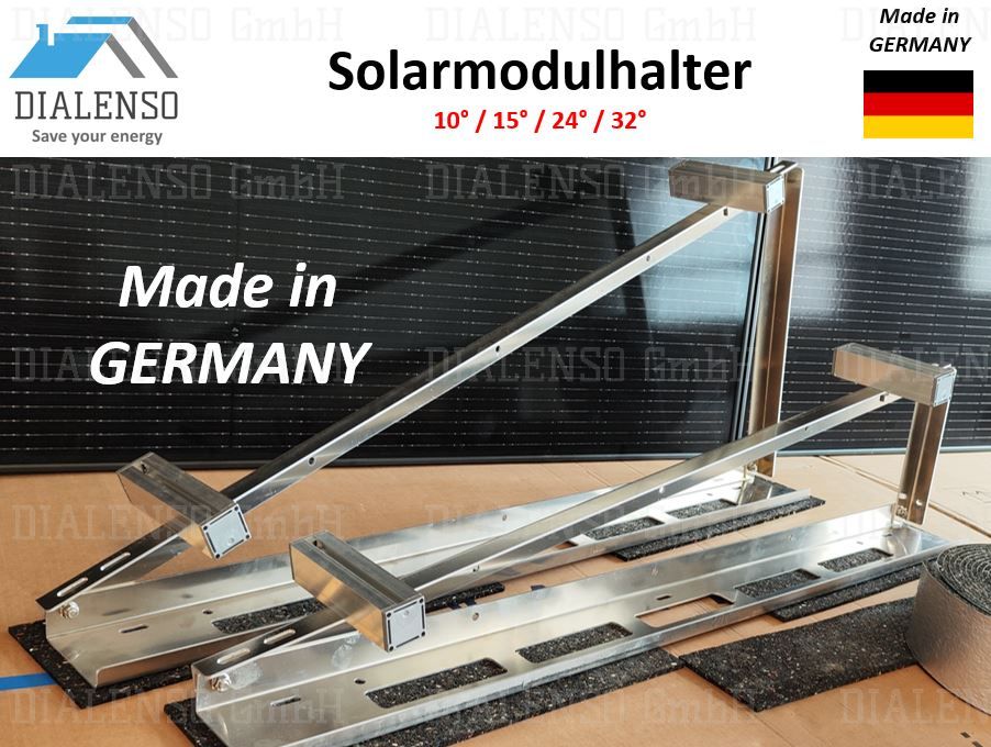 (20x) 8,6kWp SÜD Aufständerung Flachdach Komplettanlage Unterkonstruktion PV Huawei 8KTL M1 HC Komplettset JA Solarmodule 430W JAM54D41 Glas-Glas Full Black bifazial Photovoltaik LUNA2000-15-S0 in Rödinghausen