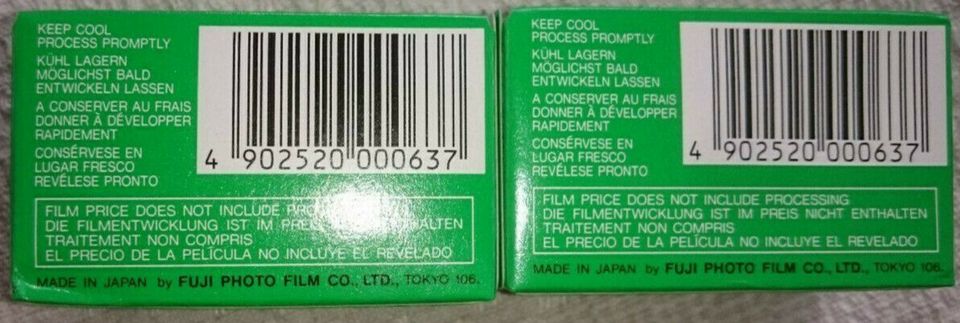 2 x Fuji R 100 - gut für X-Processing /Cross Entwicklung 2.1992 in Soderstorf