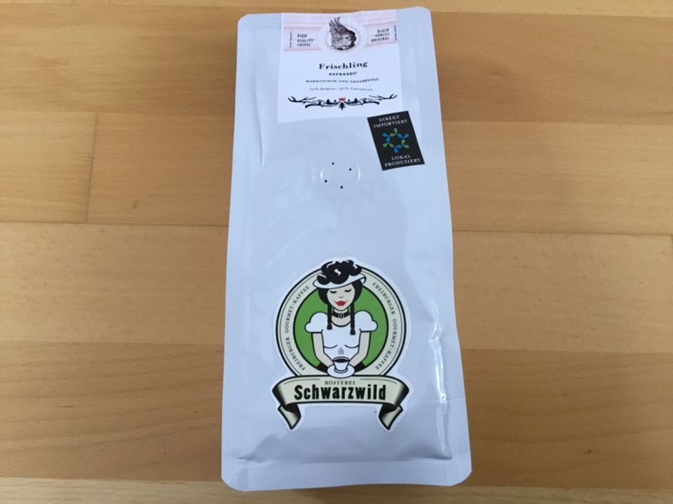 Schwarzwild Freiburg Espresso Frischling 250g ganze Bohne OVP in Müllheim